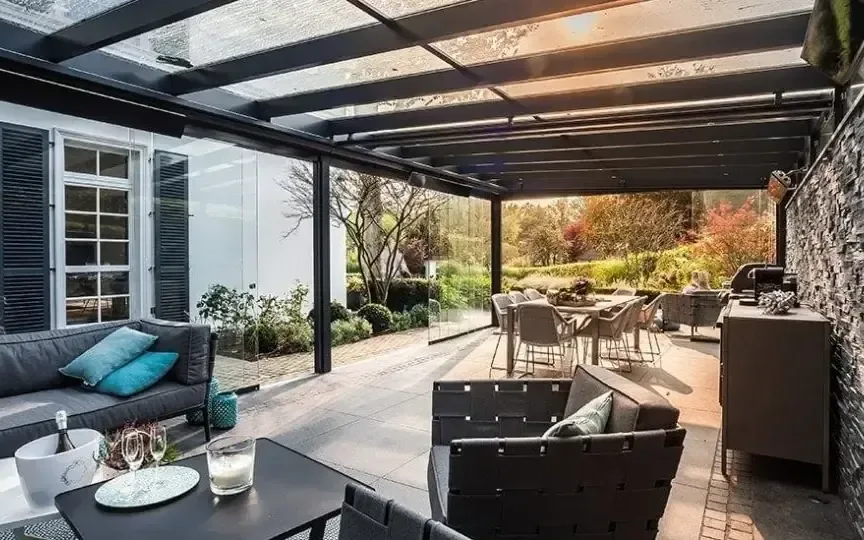 Värmelösning för veranda