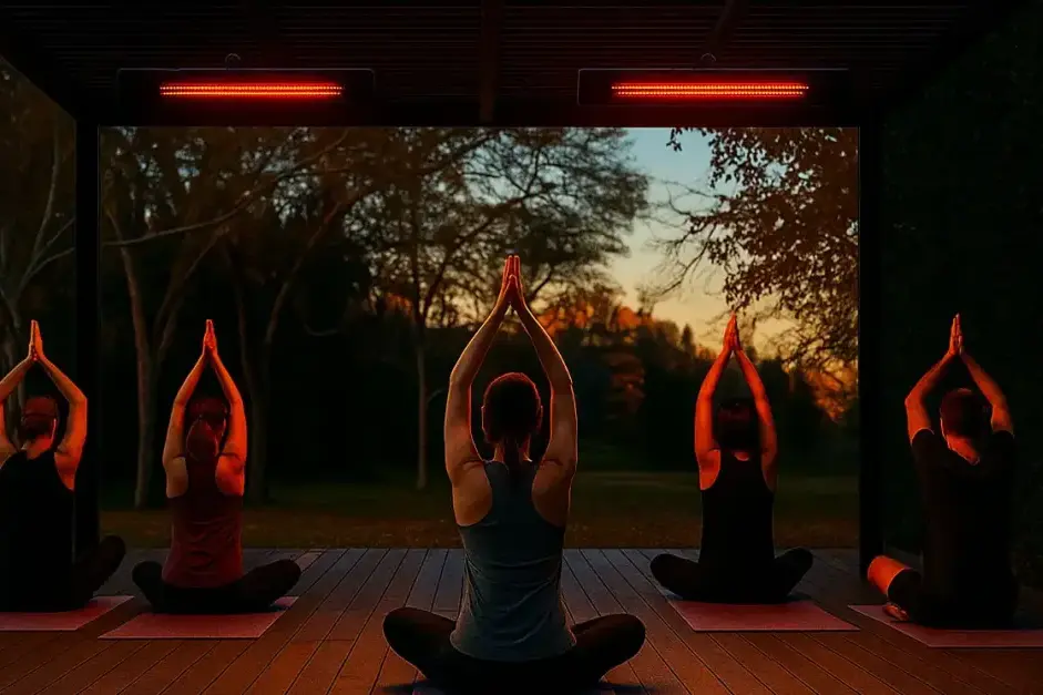 Radiant Heating for Outdoor Yoga Space: Serenity and Comfort in All Weather