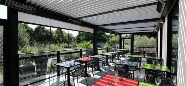 Riscaldamento per terrazza professionale