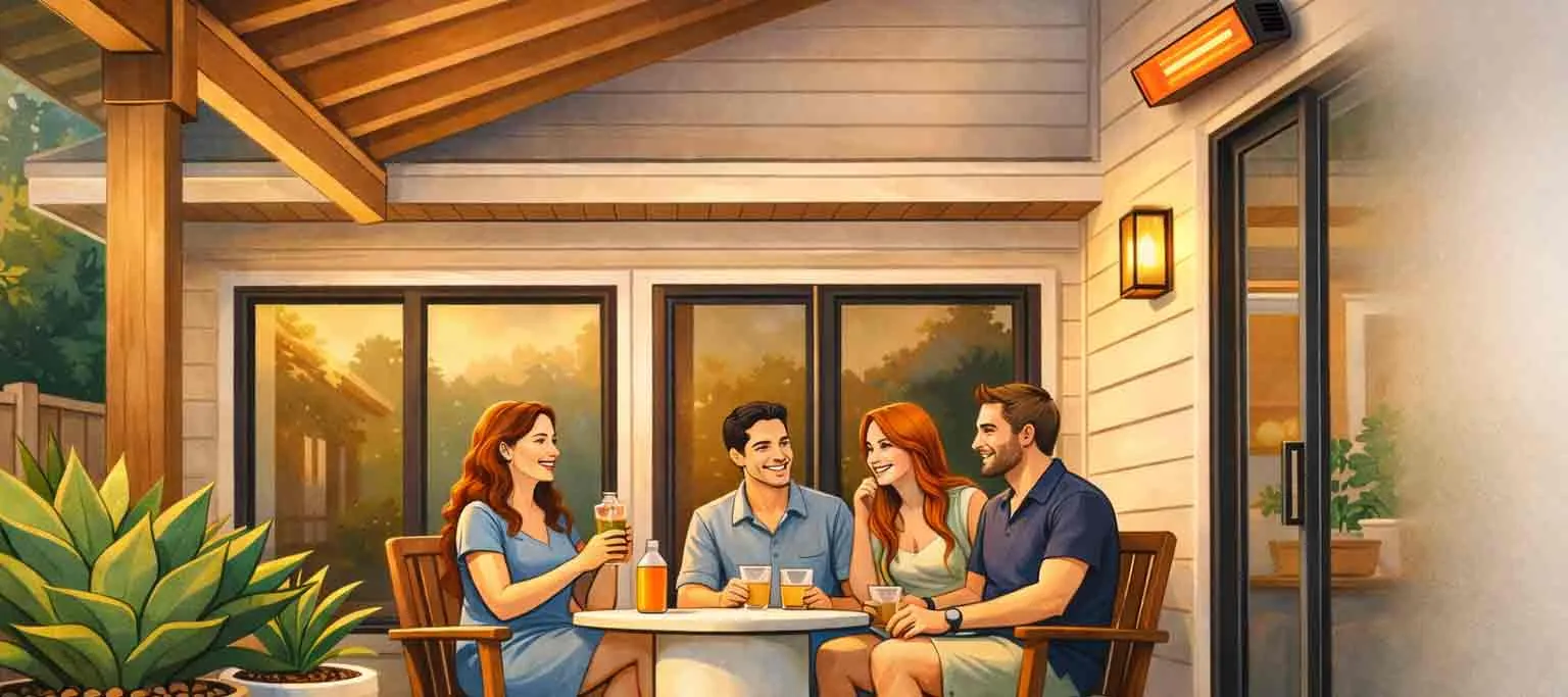 Calentador de terraza: ¿Cuál elegir?