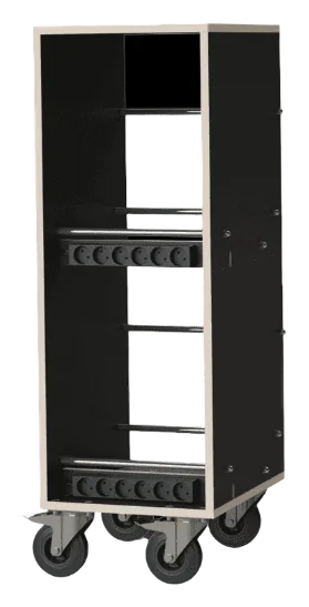 Kit de movilidad heatme QUBO (ruedas) Kit de movilidad heatme QUBO (ruedas)