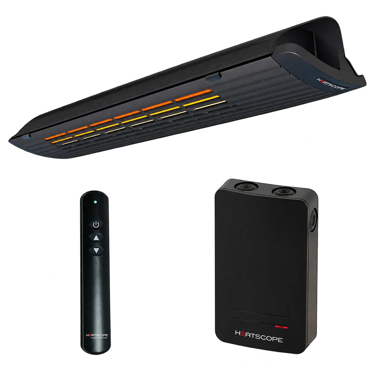 HEATSCOPE NEXT 3000 W nero + Smartbox telecomando