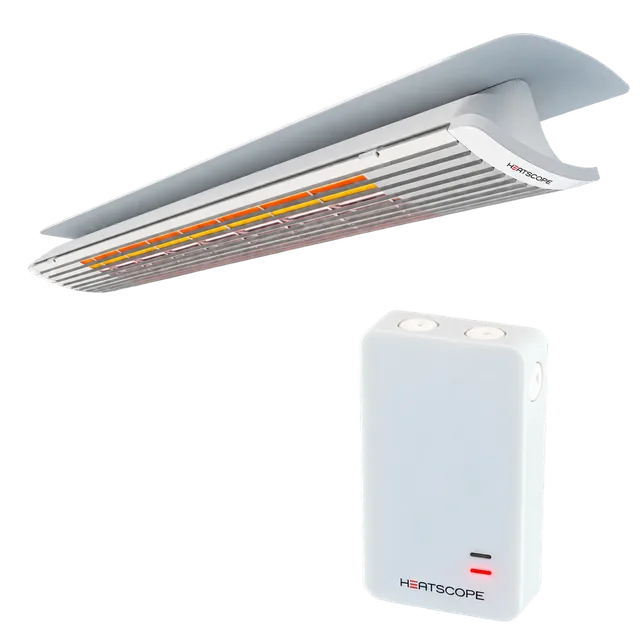 HEATSCOPE NEXT 3000 W weiß + Smartbox Somfy — MHS-NM3000WT+MHS-SBOXSWT