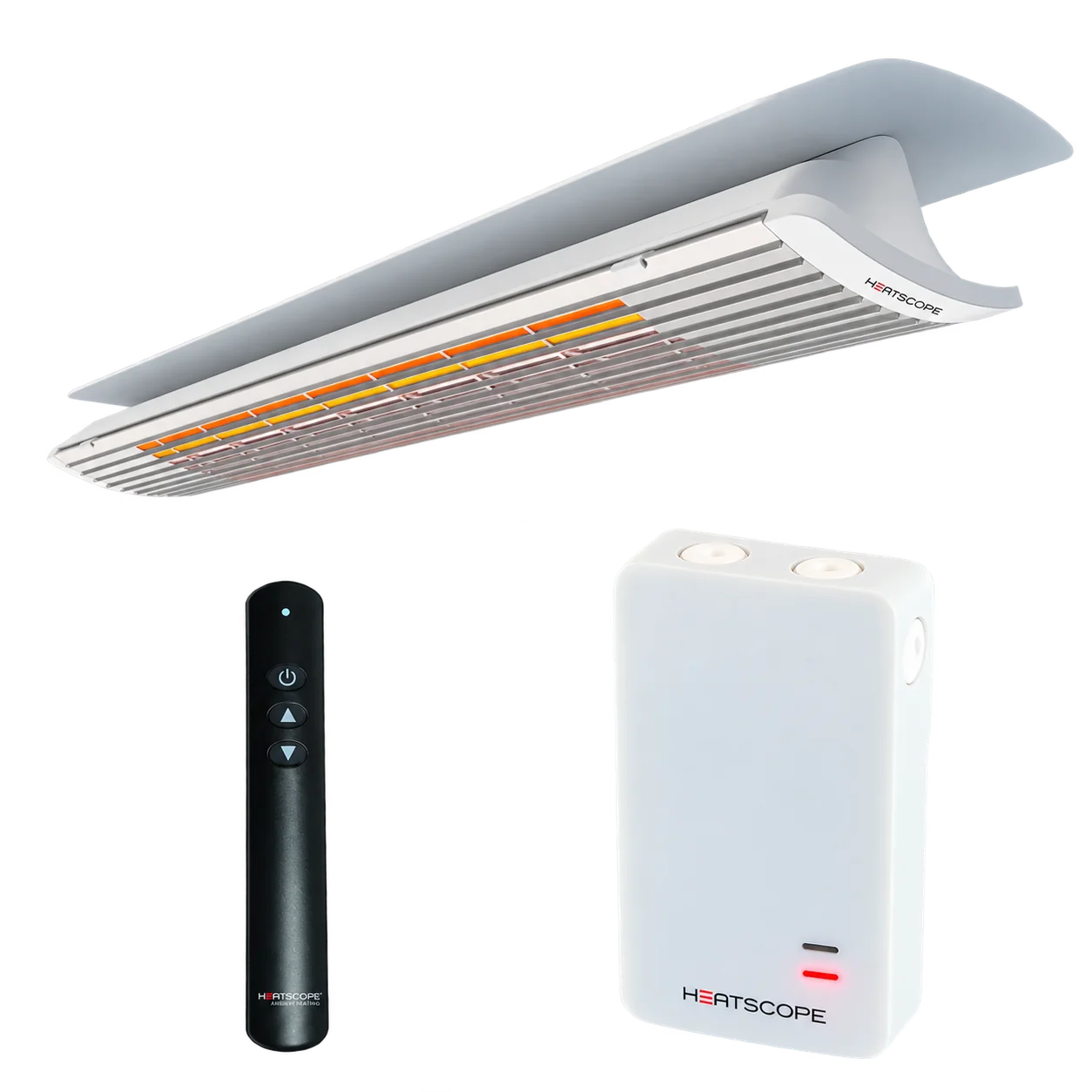 HEATSCOPE NEXT 3000 W weiß + Smartbox Somfy