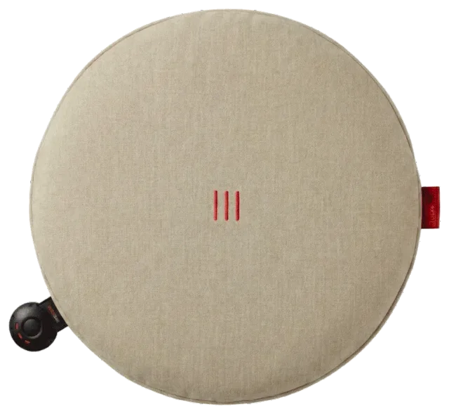 Heated cushion Heatme SMART round Ø40 – Sand — HTM-SP-R40-3659