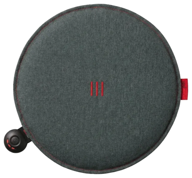 Heated cushion Heatme SMART round Ø40 – Graphite — HTM-SP-R40-3657