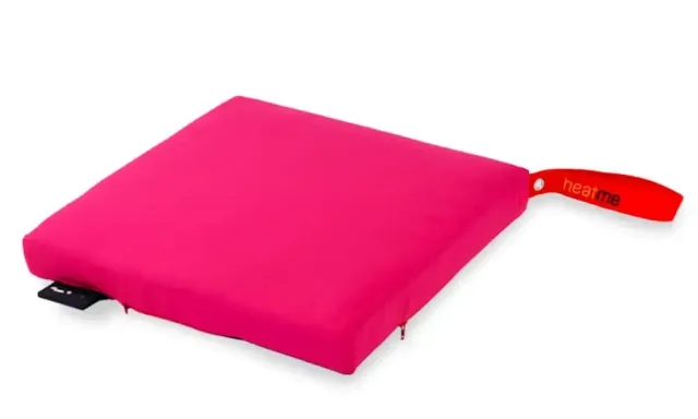 Cordless heated cushion heatme CLASSIC 40×40 – Pink — HTM-CL-57
