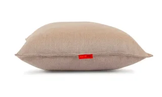 Verwarmd kussen heatme HOME — zand — detail van het label