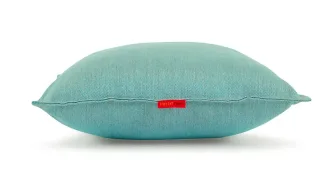 Verwarmd kussen heatme HOME — mint — detail van het label