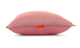 Verwarmd kussen heatme HOME — roze — detail van het label