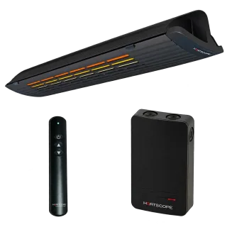 HEATSCOPE NEXT 3000 W nero + Smartbox telecomando — MHS-NM3000AB+MHS-SBOXIAB, miniatura 1