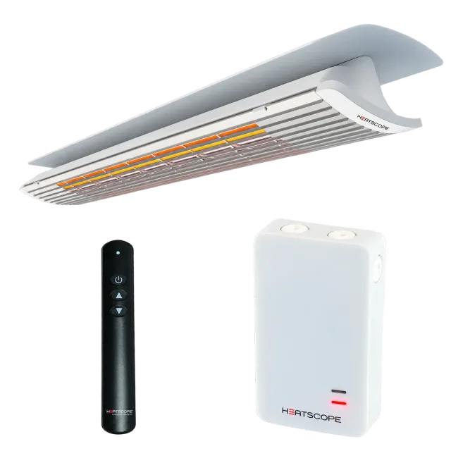 HEATSCOPE NEXT 3000 W white + Smartbox remote control — MHS-NM3000WT+MHS-SBOXIWT