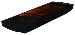 Heater HEATSCOPE SPOT — black — perspective view