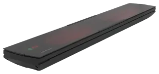 Terrasverwarmer HEATSCOPE VISION — zwart — perspectiefaanzicht